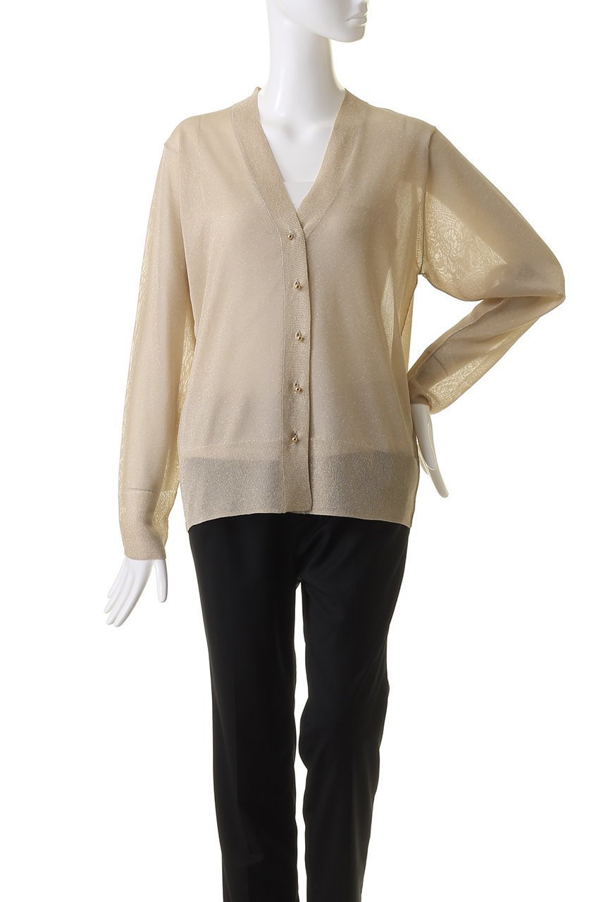 【ベイジ,/BEIGE,】のRIOU(リウ)/カーディガン 人気、トレンドファッション・服の通販 founy(ファニー) 　ファッション　Fashion　レディースファッション　Fashion for Women　トップス・カットソー　Cut & Sew Tops　ニット　Knit Tops & Sweaters　カーディガン・羽織り　Layered Style Cardigans　アンサンブル　Ensemble Set　カーディガン　Cardigan, Knitwear　シアー　Sheer, See-Through　シンプル　Simple, Minimal　夏　Summer　other-2|ID: prp329100004578811 ipo3291000000032938879