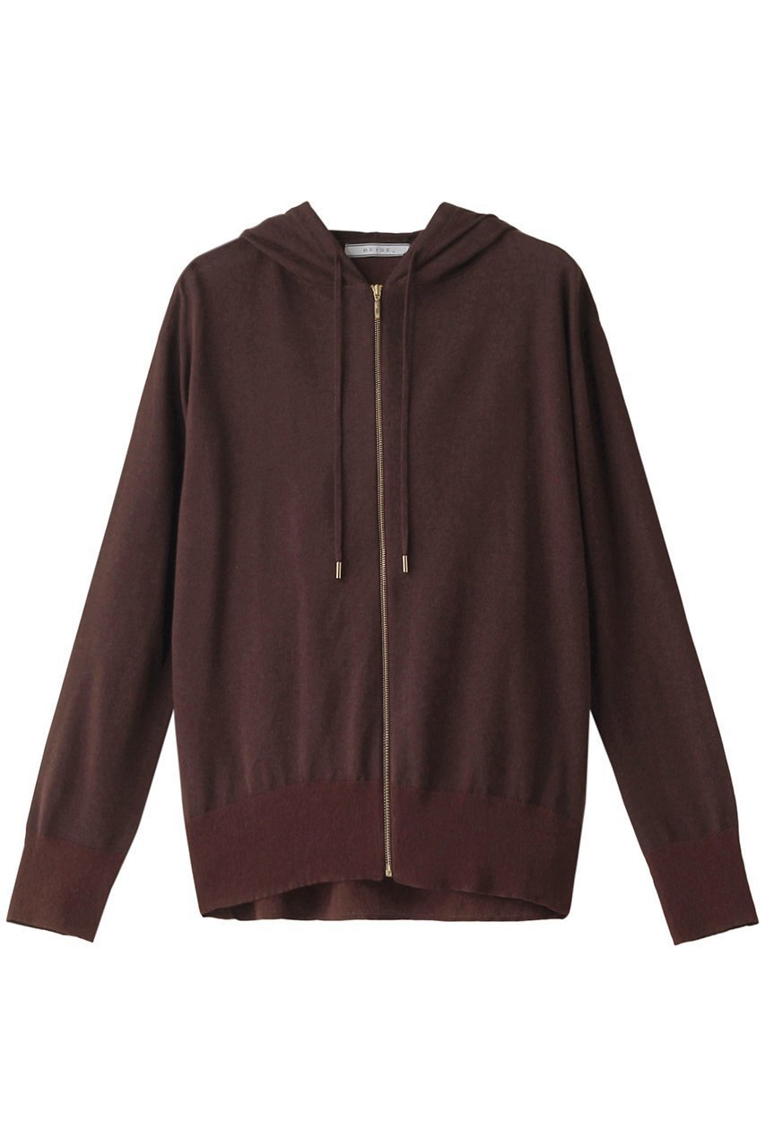 【ベイジ,/BEIGE,】のCARNOT(カルノ)/ニットパーカー インテリア・キッズ・メンズ・レディースファッション・服の通販 founy(ファニー) 　ファッション　Fashion　レディースファッション　Fashion for Women　トップス・カットソー　Cut & Sew Tops　ニット　Knit Tops & Sweaters　レディースパーカー・カジュアルフーディー　Casual Hoodies & Sweatshirts　シアー　Sheer, See-Through　スタイリッシュ　Stylish, Fashionable　スリーブ　Sleeve, Long Sleeve / Short Sleeve　パーカー　Hoodie, Parka　ロング　Long, Long-Length　Bordeaux|ID: prp329100004578813 ipo3291000000032942021