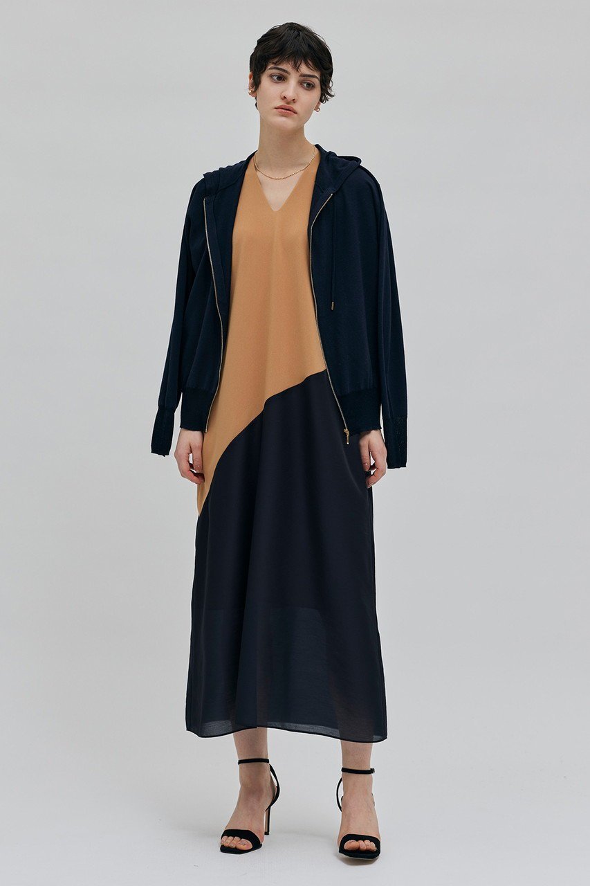【ベイジ,/BEIGE,】のCARNOT(カルノ)/ニットパーカー 人気、トレンドファッション・服の通販 founy(ファニー) 　ファッション　Fashion　レディースファッション　Fashion for Women　トップス・カットソー　Cut & Sew Tops　ニット　Knit Tops & Sweaters　レディースパーカー・カジュアルフーディー　Casual Hoodies & Sweatshirts　シアー　Sheer, See-Through　スタイリッシュ　Stylish, Fashionable　スリーブ　Sleeve, Long Sleeve / Short Sleeve　パーカー　Hoodie, Parka　ロング　Long, Long-Length　other-6|ID: prp329100004578813 ipo3291000000032942072