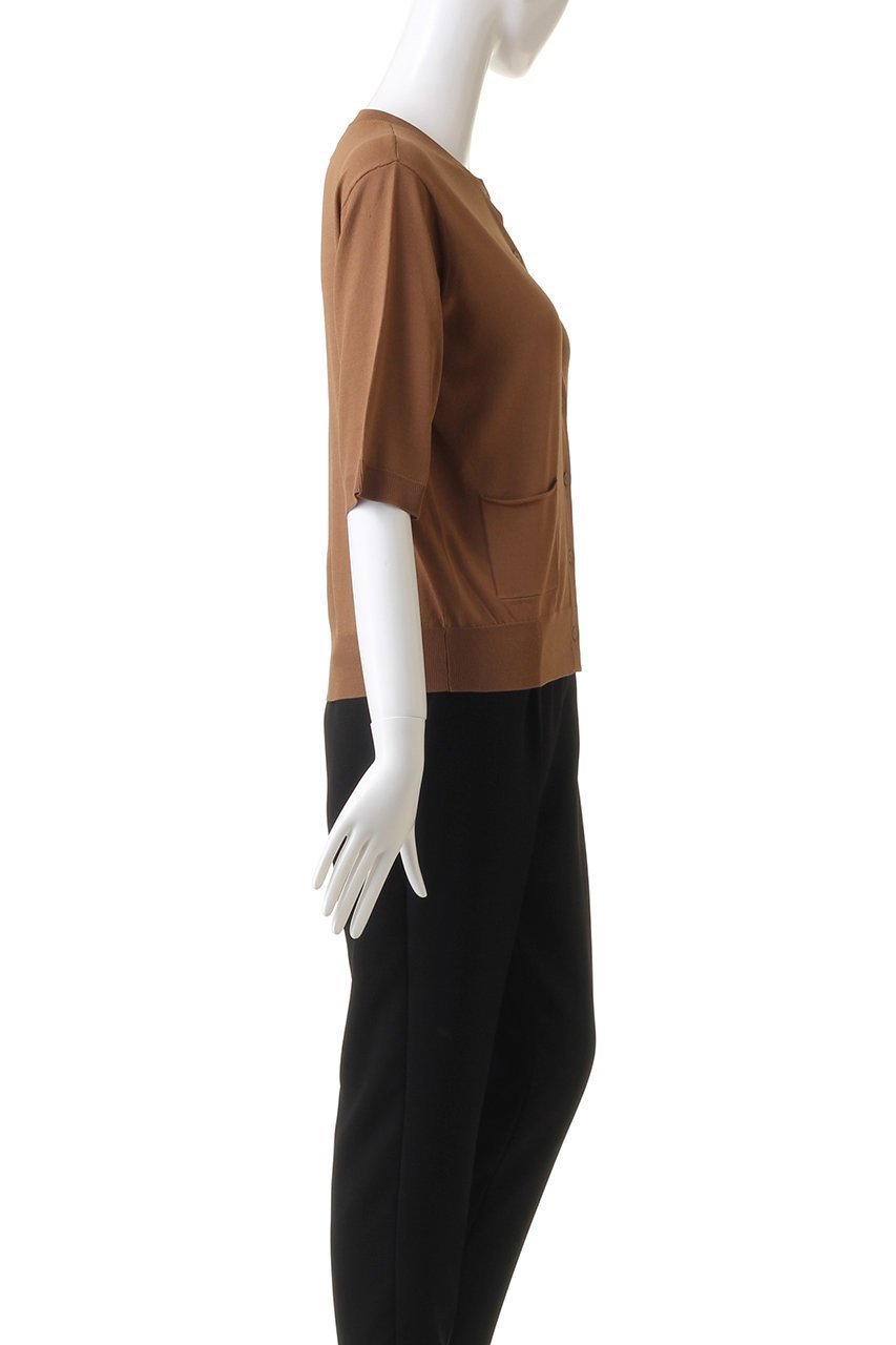 【ベイジ,/BEIGE,】のVALOIS(ヴァロア)/半袖カーディガン 人気、トレンドファッション・服の通販 founy(ファニー) 　ファッション　Fashion　レディースファッション　Fashion for Women　トップス・カットソー　Cut & Sew Tops　ニット　Knit Tops & Sweaters　カーディガン・羽織り　Layered Style Cardigans　カーディガン　Cardigan, Knitwear　ビジネス 仕事 通勤　Business / Work / Commuting　半袖　Short Sleeve, Half Sleeve　羽織　Haori, Light Jacket　other-3|ID: prp329100004578816 ipo3291000000032943561