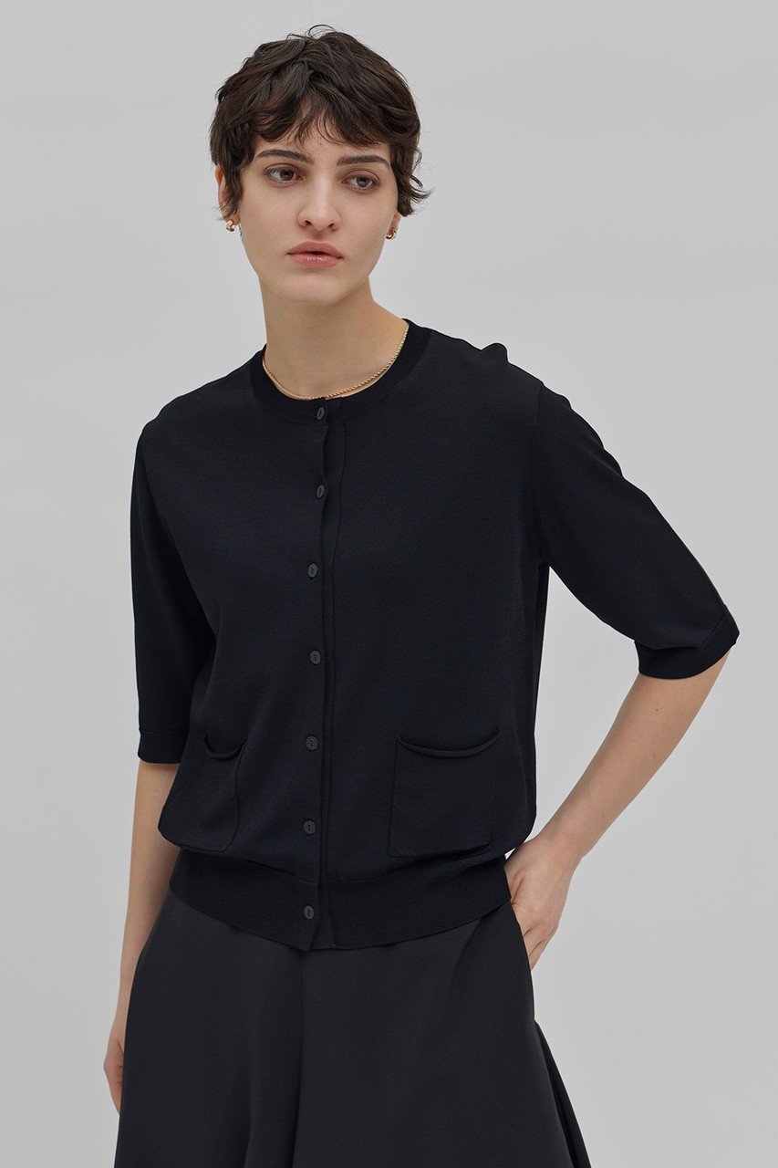 【ベイジ,/BEIGE,】のVALOIS(ヴァロア)/半袖カーディガン 人気、トレンドファッション・服の通販 founy(ファニー) 　ファッション　Fashion　レディースファッション　Fashion for Women　トップス・カットソー　Cut & Sew Tops　ニット　Knit Tops & Sweaters　カーディガン・羽織り　Layered Style Cardigans　カーディガン　Cardigan, Knitwear　ビジネス 仕事 通勤　Business / Work / Commuting　半袖　Short Sleeve, Half Sleeve　羽織　Haori, Light Jacket　other-7|ID: prp329100004578816 ipo3291000000032943596