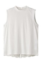 【ベイジ,/BEIGE,】のPALMIERS(パルミエ)/ノースリーブレースブラウス White|ID: prp329100004578817 ipo3291000000032906589