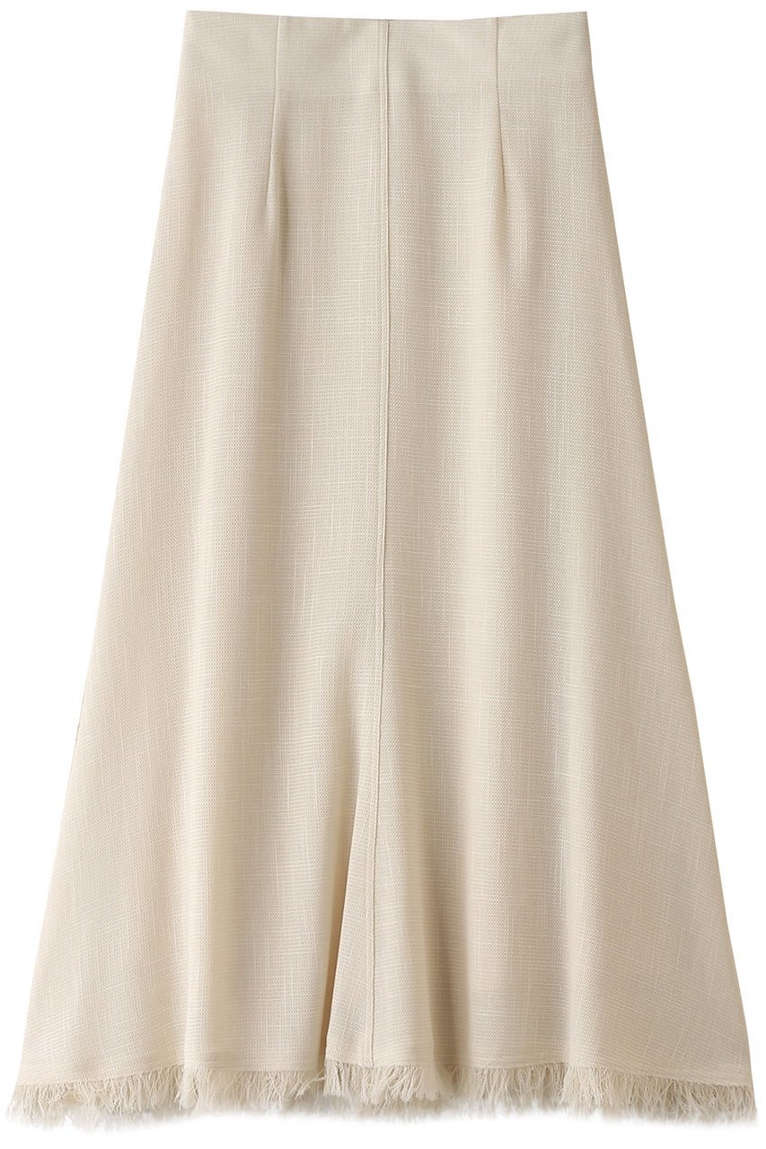 【ベイジ,/BEIGE,】のCANNET(カネ)/フレアスカート インテリア・キッズ・メンズ・レディースファッション・服の通販 founy(ファニー) 　ファッション　Fashion　レディースファッション　Fashion for Women　スカート　Skirts　Aライン・フレアスカート　A-Line & Flared Skirts　ロングスカート　Long Skirts / Maxi & Midi Skirts　おすすめ　Recommended / Our Picks　セットアップ　Set-Up, Coordinated Outfit　フリンジ　Fringe, Tassel　フレア　Flare, Flared　ロング　Long, Long-Length　エレガント 上品　Elegant　Ecru|ID: prp329100004578820 ipo3291000000035057196