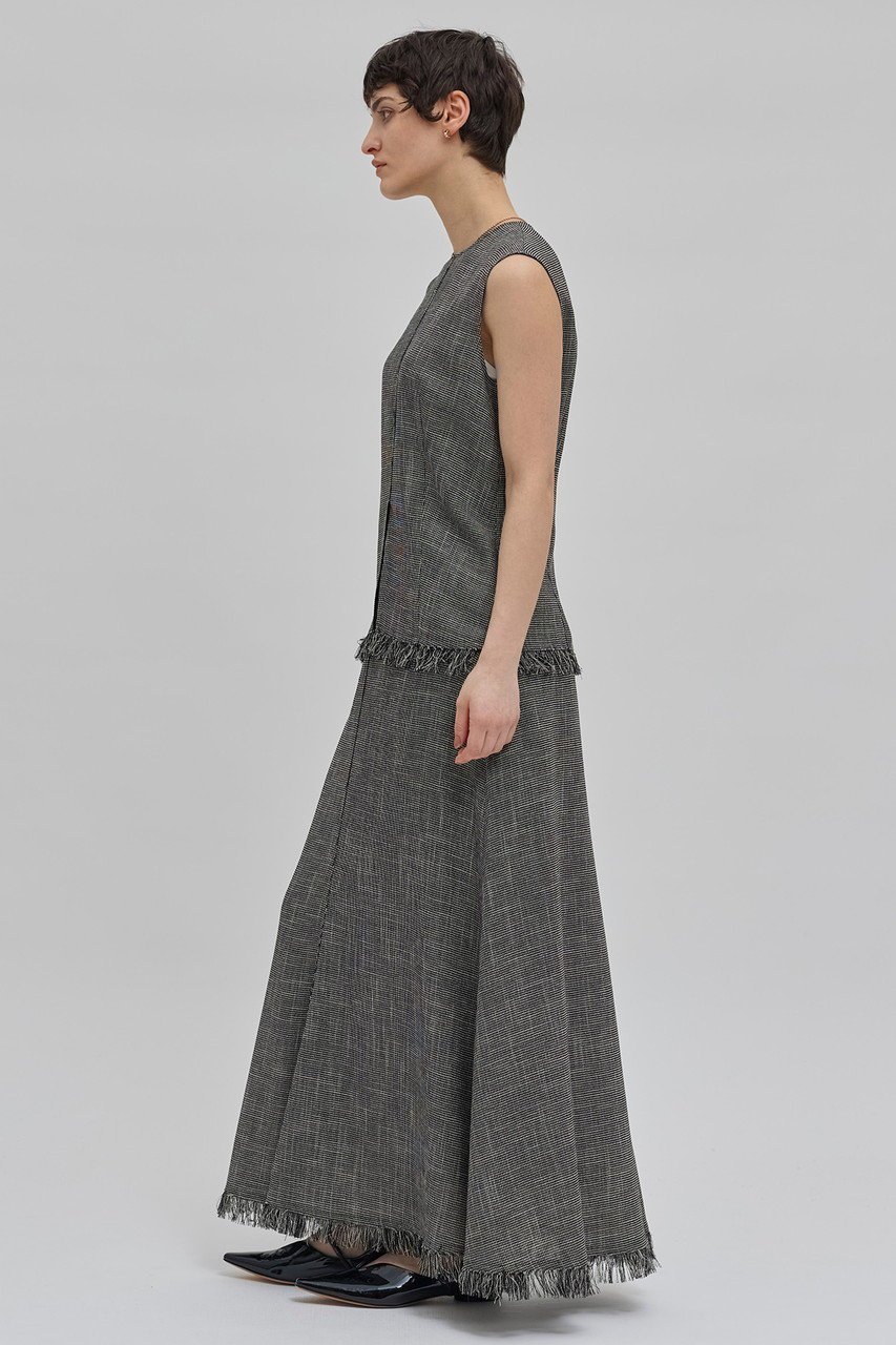 【ベイジ,/BEIGE,】のCANNET(カネ)/フレアスカート 人気、トレンドファッション・服の通販 founy(ファニー) 　ファッション　Fashion　レディースファッション　Fashion for Women　スカート　Skirts　Aライン・フレアスカート　A-Line & Flared Skirts　ロングスカート　Long Skirts / Maxi & Midi Skirts　おすすめ　Recommended / Our Picks　セットアップ　Set-Up, Coordinated Outfit　フリンジ　Fringe, Tassel　フレア　Flare, Flared　ロング　Long, Long-Length　エレガント 上品　Elegant　other-6|ID: prp329100004578820 ipo3291000000035057203