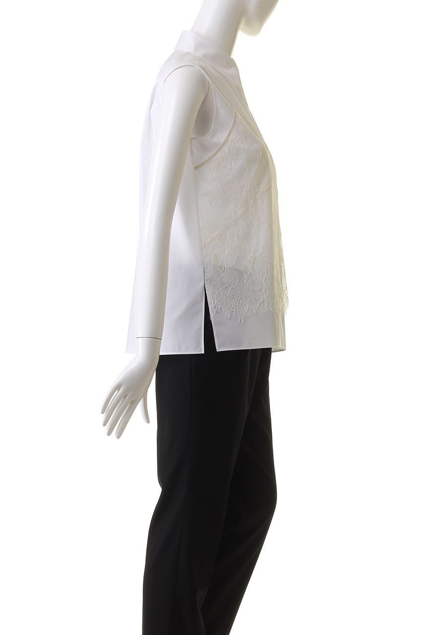 【ベイジ,/BEIGE,】のDULYS(デュリー)/ノースリーブブラウス 人気、トレンドファッション・服の通販 founy(ファニー) 　ファッション　Fashion　レディースファッション　Fashion for Women　トップス・カットソー　Cut & Sew Tops　キャミソール&ノースリーブ　Camisoles & Sleeveless Tops　シャツ・ブラウス・オフィスカジュアル　Elegant Blouses & Button-Ups　デニム　Denim, Jeans Material　ノースリーブ　Sleeveless, No-Sleeve　レース　Lace, Lace Fabric　エレガント 上品　Elegant　ビジネス 仕事 通勤　Business / Work / Commuting　other-3|ID: prp329100004578822 ipo3291000000035923330