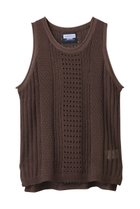 【メゾンスペシャル/MAISON SPECIAL】の【UNISEX】ニットタンクトップ BRN(ブラウン)|ID: prp329100004578830 ipo3291000000032513687