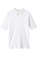 【サードマガジン/THIRD MAGAZINE】のシャツカラーハーフスリーブカットソー 人気、トレンドファッション・服の通販 founy(ファニー) ファッション Fashion レディースファッション WOMEN トップス・カットソー Tops/Tshirt シャツ/ブラウス Shirts/Blouses ロング / Tシャツ T-Shirts カットソー Cut and Sewn オーガンジー Organdy カットソー Cut And Sew コンパクト Compact ショート Short スリット Slit スリーブ Sleeve NEW・新作・新着・新入荷 New Arrivals |ID:prp329100004578835