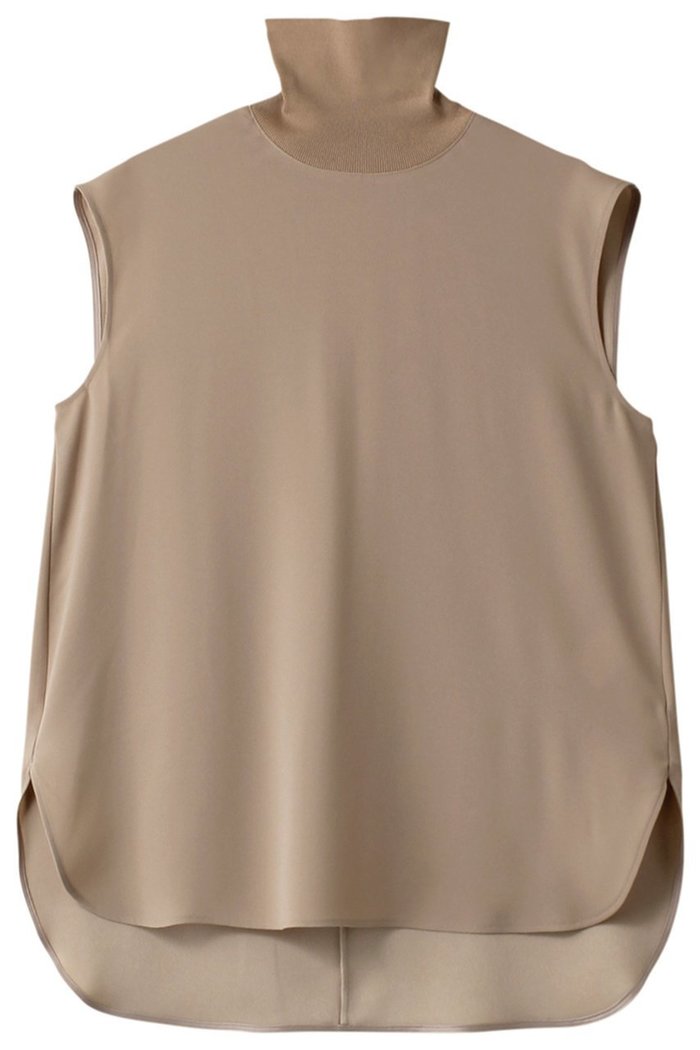 【ベイジ,/BEIGE,】のFLEUR(フルール)/ノースリーブブラウス インテリア・キッズ・メンズ・レディースファッション・服の通販 founy(ファニー) https://founy.com/ ファッション Fashion レディースファッション Fashion for Women トップス・カットソー Cut & Sew Tops キャミソール&ノースリーブ Camisoles & Sleeveless Tops シャツ・ブラウス・オフィスカジュアル Elegant Blouses & Button-Ups おすすめ Recommended / Our Picks なめらか Smooth, Silky Texture インナー Innerwear ジャケット Jacket, Outerwear スリーブ Sleeve, Long Sleeve / Short Sleeve セットアップ Set-Up, Coordinated Outfit ノースリーブ Sleeveless, No-Sleeve ハイネック High Neck, Mock Neck フレンチ French, French Style エレガント 上品 Elegant |ID: prp329100004578837 ipo3291000000032909732
