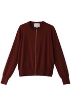 【ベイジ,/BEIGE,】のNADIA(ナディア)/ジップアップカーディガン Burgundy|ID: prp329100004578839 ipo3291000000032948685