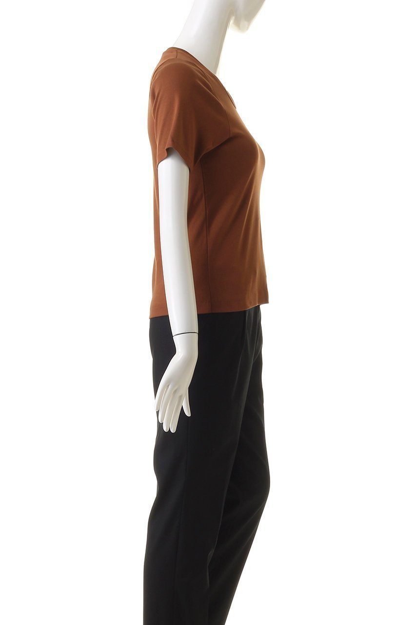 【ベイジ,/BEIGE,】のKUMQUAT(カムクワト)/フライスTシャツ 人気、トレンドファッション・服の通販 founy(ファニー) 　ファッション　Fashion　レディースファッション　Fashion for Women　トップス・カットソー　Cut & Sew Tops　シャツ・ブラウス・オフィスカジュアル　Elegant Blouses & Button-Ups　ロングTシャツ・Tシャツ　Longline T-Shirts & Tees　カットソー・ベーシックTシャツ　Cut-and-Sewn Tops / Stretch Tees & Basics　ショート　Short, Short Length　ストレッチ　Stretch, Stretchy Fabric　スリーブ　Sleeve, Long Sleeve / Short Sleeve　リラックス　Relax, Relaxed Fit　other-3|ID: prp329100004578859 ipo3291000000032845847