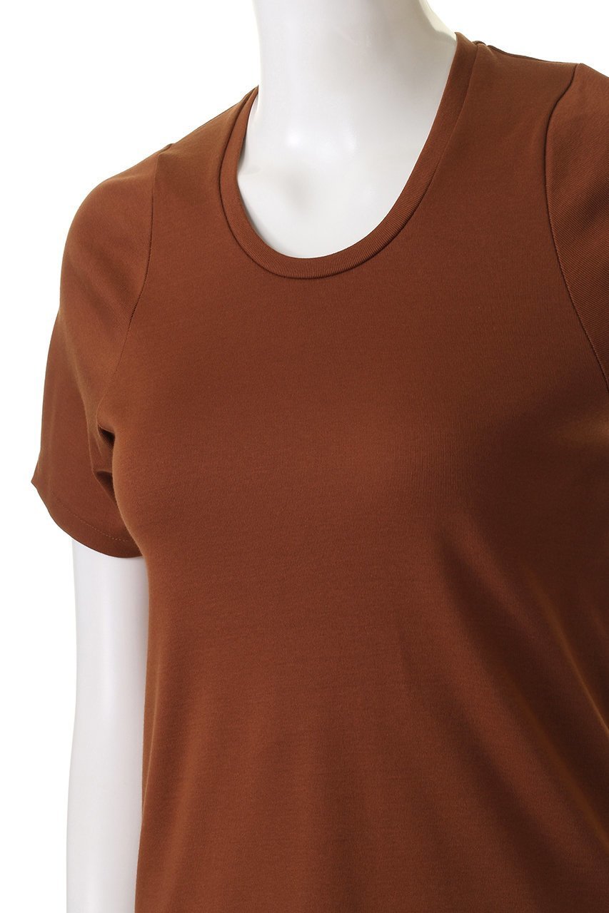 【ベイジ,/BEIGE,】のKUMQUAT(カムクワト)/フライスTシャツ 人気、トレンドファッション・服の通販 founy(ファニー) 　ファッション　Fashion　レディースファッション　Fashion for Women　トップス・カットソー　Cut & Sew Tops　シャツ・ブラウス・オフィスカジュアル　Elegant Blouses & Button-Ups　ロングTシャツ・Tシャツ　Longline T-Shirts & Tees　カットソー・ベーシックTシャツ　Cut-and-Sewn Tops / Stretch Tees & Basics　ショート　Short, Short Length　ストレッチ　Stretch, Stretchy Fabric　スリーブ　Sleeve, Long Sleeve / Short Sleeve　リラックス　Relax, Relaxed Fit　other-5|ID: prp329100004578859 ipo3291000000032845858