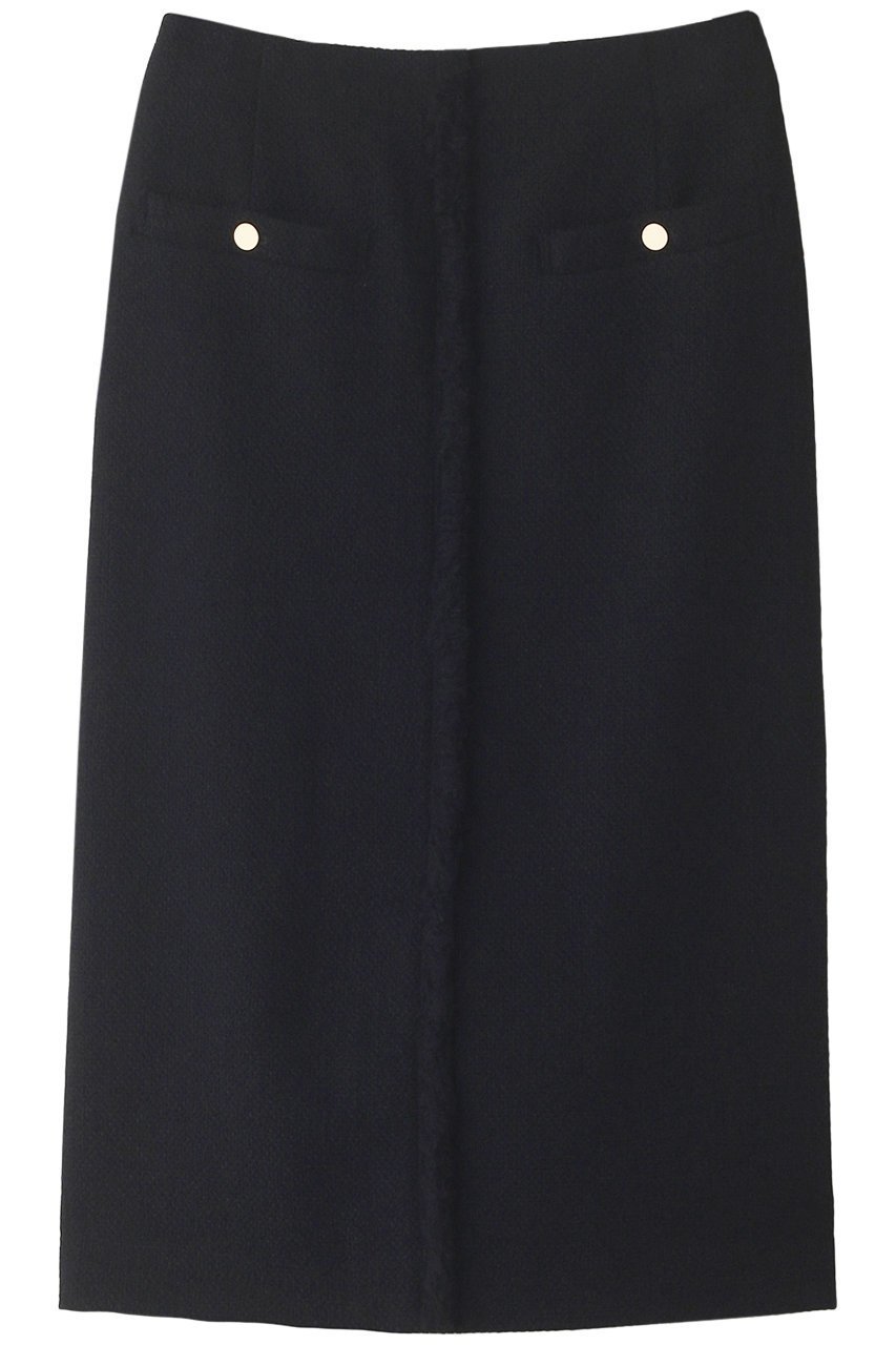 【ベイジ,/BEIGE,】のCAMBON(カンボン)/ツイードスカート インテリア・キッズ・メンズ・レディースファッション・服の通販 founy(ファニー) 　ファッション　Fashion　レディースファッション　Fashion for Women　スカート　Skirts　おすすめ　Recommended / Our Picks　シンプル　Simple, Minimal　セットアップ　Set-Up, Coordinated Outfit　タイトスカート　Pencil Skirt, Tight Skirt　ツイード　Twill, Twill Weave　フロント　Front, Front Design　ポケット　Pocket, Pocket Detail　ネイビー|ID: prp329100004578861 ipo3291000000035334188