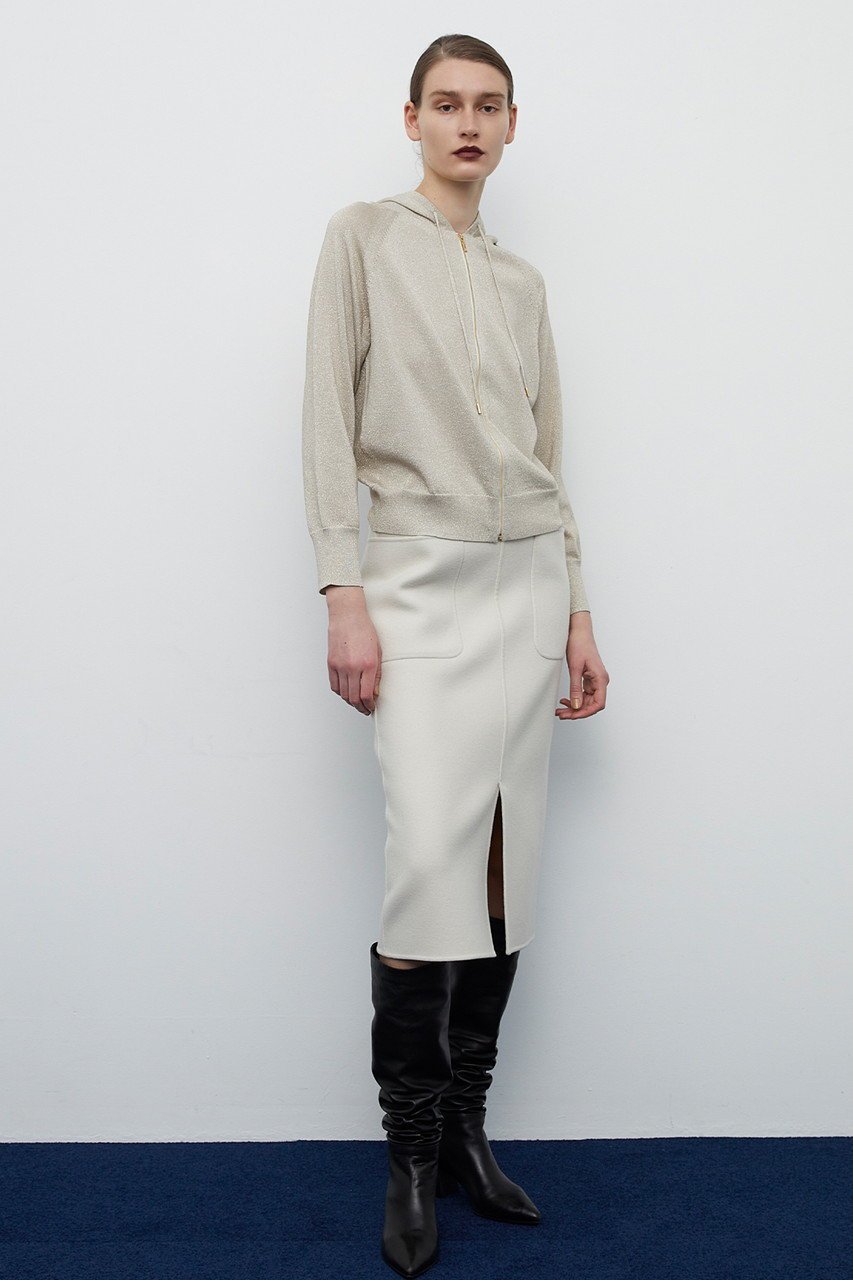 【ベイジ,/BEIGE,】のJUSSIEU (ジュシュ―)/ラメニットパーカー 人気、トレンドファッション・服の通販 founy(ファニー) 　ファッション　Fashion　レディースファッション　Fashion for Women　トップス・カットソー　Cut & Sew Tops　ニット　Knit Tops & Sweaters　レディースパーカー・カジュアルフーディー　Casual Hoodies & Sweatshirts　コンパクト　Compact, Small Size　シンプル　Simple, Minimal　パーカー　Hoodie, Parka　冬　Winter / This Winter　秋　Autumn　other-6|ID: prp329100004578869 ipo3291000000032955818