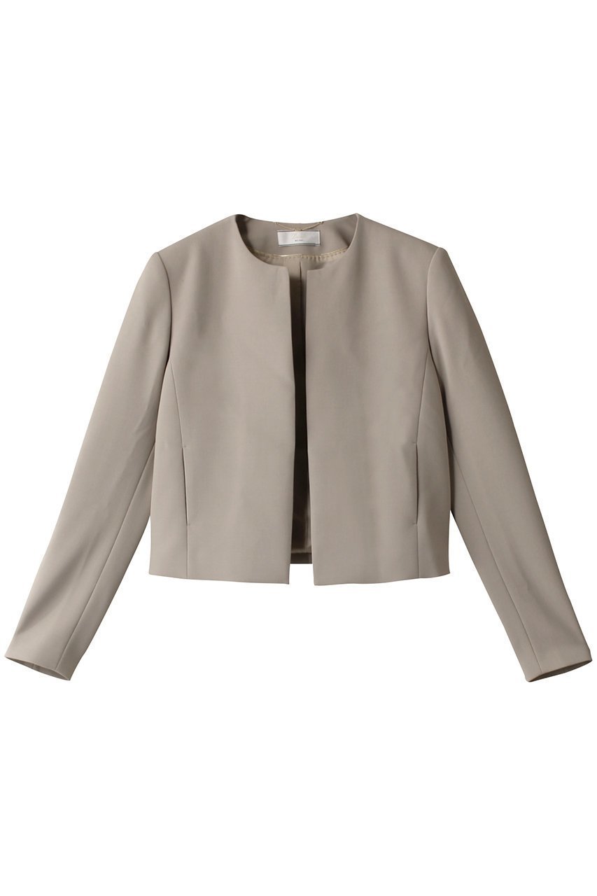 【ベイジ,/BEIGE,】のSOPHIA(ソフィア)/ノーカラージャケット インテリア・キッズ・メンズ・レディースファッション・服の通販 founy(ファニー) 　ファッション　Fashion　レディースファッション　Ladies' Fashion Online　アウター　Coat Outerwear　ジャケット　Jackets　ノーカラージャケット　No Collar Leather Jackets　おすすめ　Recommend　なめらか　Smooth　カーディガン　Cardigan　ジャケット　Jacket　ストレッチ　Stretch　セットアップ　Set Up　エレガント 上品　Elegant　ベージュ|ID: prp329100004578884 ipo3291000000032436585