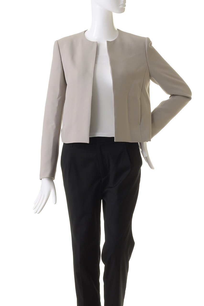 【ベイジ,/BEIGE,】のSOPHIA(ソフィア)/ノーカラージャケット 人気、トレンドファッション・服の通販 founy(ファニー) 　ファッション　Fashion　レディースファッション　Fashion for Women　アウター　Coat / Outerwear Collection　レディースジャケット・軽アウター　Jackets　ノーカラージャケット / シンプル上品コーデ　Collarless Jackets　おすすめ　Recommended / Our Picks　なめらか　Smooth, Silky Texture　カーディガン　Cardigan, Knitwear　ジャケット　Jacket, Outerwear　ストレッチ　Stretch, Stretchy Fabric　セットアップ　Set-Up, Coordinated Outfit　エレガント 上品　Elegant　other-2|ID: prp329100004578884 ipo3291000000035637334