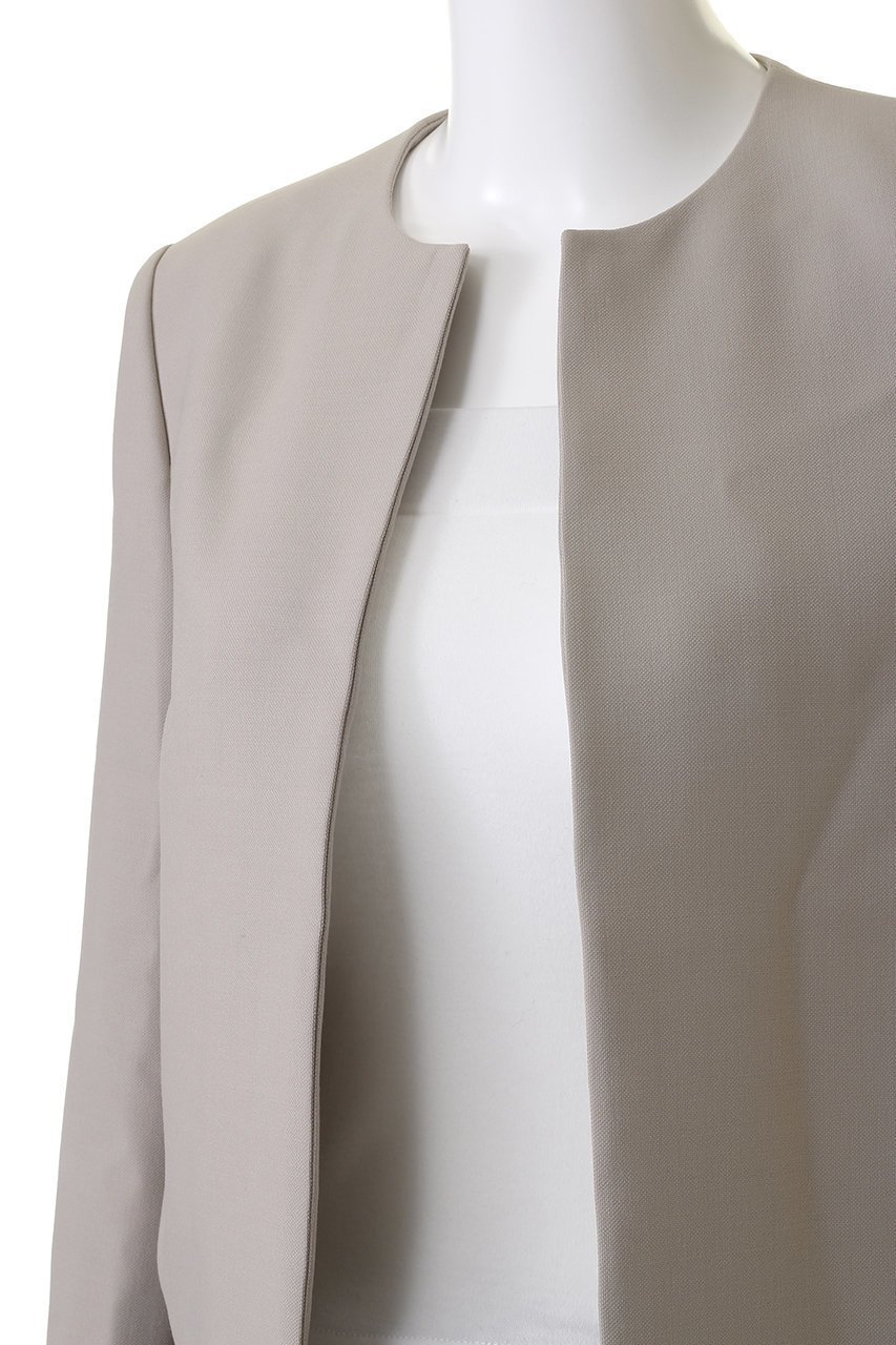 【ベイジ,/BEIGE,】のSOPHIA(ソフィア)/ノーカラージャケット 人気、トレンドファッション・服の通販 founy(ファニー) 　ファッション　Fashion　レディースファッション　Fashion for Women　アウター　Coat / Outerwear Collection　レディースジャケット・軽アウター　Jackets　ノーカラージャケット / シンプル上品コーデ　Collarless Jackets　おすすめ　Recommended / Our Picks　なめらか　Smooth, Silky Texture　カーディガン　Cardigan, Knitwear　ジャケット　Jacket, Outerwear　ストレッチ　Stretch, Stretchy Fabric　セットアップ　Set-Up, Coordinated Outfit　エレガント 上品　Elegant　other-5|ID: prp329100004578884 ipo3291000000035637337