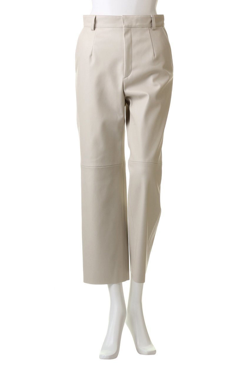 【ベイジ,/BEIGE,】のDUPHOT(デュフォ)/フェイクレザーパンツ 人気、トレンドファッション・服の通販 founy(ファニー) 　ファッション　Fashion　レディースファッション　Fashion for Women　パンツ　Pants & Trousers　なめらか　Smooth, Silky Texture　クロップド　Cropped, Short Length　シンプル　Simple, Minimal　ストレート　Straight, Straight Cut　フェイクレザー　Faux Leather, PU Leather　定番　Standard, Basic Item　other-2|ID: prp329100004578887 ipo3291000000032829356