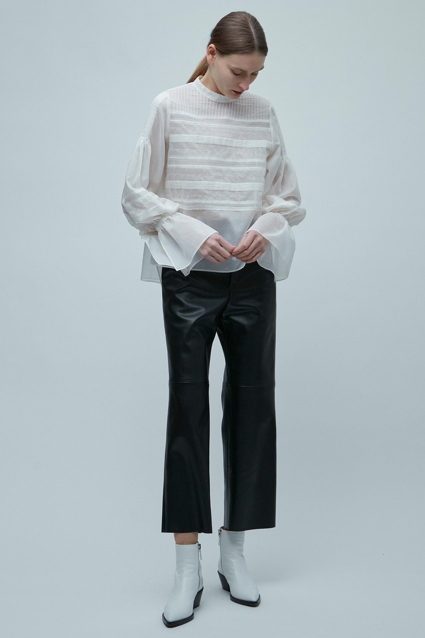 【ベイジ,/BEIGE,】のDUPHOT(デュフォ)/フェイクレザーパンツ 人気、トレンドファッション・服の通販 founy(ファニー) 　ファッション　Fashion　レディースファッション　Fashion for Women　パンツ　Pants & Trousers　なめらか　Smooth, Silky Texture　クロップド　Cropped, Short Length　シンプル　Simple, Minimal　ストレート　Straight, Straight Cut　フェイクレザー　Faux Leather, PU Leather　定番　Standard, Basic Item　other-7|ID: prp329100004578887 ipo3291000000032829361