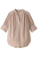 【ベイジ,/BEIGE,】のBAC(バック)/ハーフスリーブブラウス 人気、トレンドファッション・服の通販 founy(ファニー) ファッション Fashion レディースファッション WOMEN トップス・カットソー Tops/Tshirt シャツ/ブラウス Shirts/Blouses バッグ Bag ギャザー Gather ショート Short スキッパー Skipper スリーブ Sleeve ハーフ Half フェミニン Feminine |ID:prp329100004578888