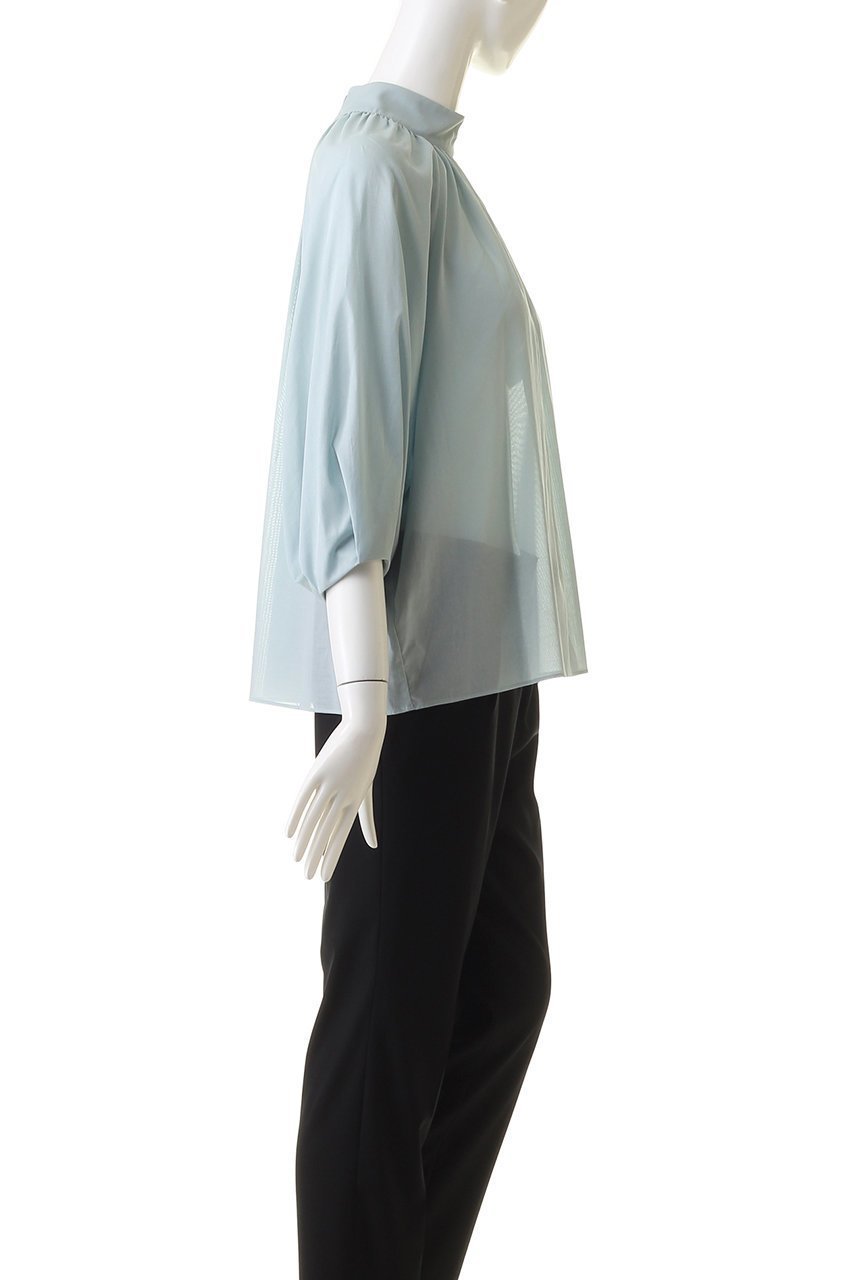 【ベイジ,/BEIGE,】のBAC(バック)/ドルマンブラウス 人気、トレンドファッション・服の通販 founy(ファニー) 　ファッション　Fashion　レディースファッション　WOMEN　トップス・カットソー　Tops/Tshirt　シャツ/ブラウス　Shirts/Blouses　バッグ　Bag　なめらか　Smooth　ギャザー　Gather　ショート　Short　スリーブ　Sleeve　センター　Center　トレンド　Trend　モックネック　Mock Neck　other-3|ID: prp329100004578892 ipo3291000000032436661