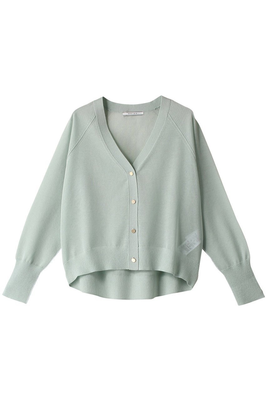 【ベイジ,/BEIGE,】のAUBER(オーベール)/シアーカーディガン インテリア・キッズ・メンズ・レディースファッション・服の通販 founy(ファニー) 　ファッション　Fashion　レディースファッション　Fashion for Women　トップス・カットソー　Cut & Sew Tops　ニット　Knit Tops & Sweaters　カーディガン・羽織り　Layered Style Cardigans　カーディガン　Cardigan, Knitwear　シアー　Sheer, See-Through　エレガント 上品　Elegant　軽量　Lightweight, Ultra Light　セージ|ID: prp329100004578896 ipo3291000000032955954