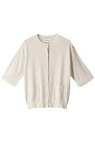 【ベイジ,/BEIGE,】のVALOIS(ヴァロア)/ハーフスリーブカーディガン 人気、トレンドファッション・服の通販 founy(ファニー) ファッション Fashion レディースファッション Ladies' Fashion Online トップス・カットソー Tops/Tshirt ニット Knit Tops カーディガン Cardigans カーディガン Cardigan ミドル Middle エレガント 上品 Elegant 半袖 Short Sleeve 吸水 Water Absorption thumbnail Ecru|ID: prp329100004578898 ipo3291000000032436717