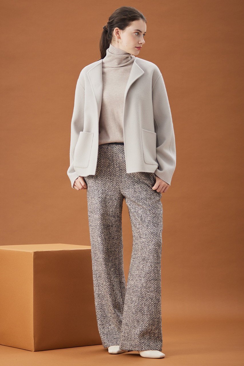 【ベイジ,/BEIGE,】のFRESNEL(フレネル)/パンツ 人気、トレンドファッション・服の通販 founy(ファニー) 　ファッション　Fashion　レディースファッション　Fashion for Women　パンツ　Pants & Trousers　クラシカル　Classical, Vintage-Inspired　ストレート　Straight, Straight Cut　ツイード　Twill, Twill Weave　ワイド　Wide, Wide Fit　エレガント 上品　Elegant　A/W・秋冬　Autumn/Winter　other-7|ID: prp329100004578911 ipo3291000000032829325
