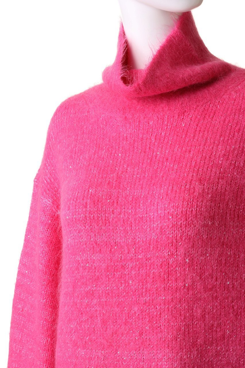 【ベイジ,/BEIGE,】のPERCIER(ペルシェ)/タートルネックニット 人気、トレンドファッション・服の通販 founy(ファニー) 　ファッション　Fashion　レディースファッション　Fashion for Women　トップス・カットソー　Cut & Sew Tops　ニット　Knit Tops & Sweaters　カジュアルプルオーバー・ニットトップス　Pullovers & Knit Tops / Casual Pullovers　タートルネック・ハイネックトップス　Turtlenecks & High-Neck Tops　スパンコール　Sequins, Sequin Embellishment　スリット　Slit, Slit Detail　タートルネック　Turtleneck, High Neck　ハイネック　High Neck, Mock Neck　other-5|ID: prp329100004578919 ipo3291000000032955536