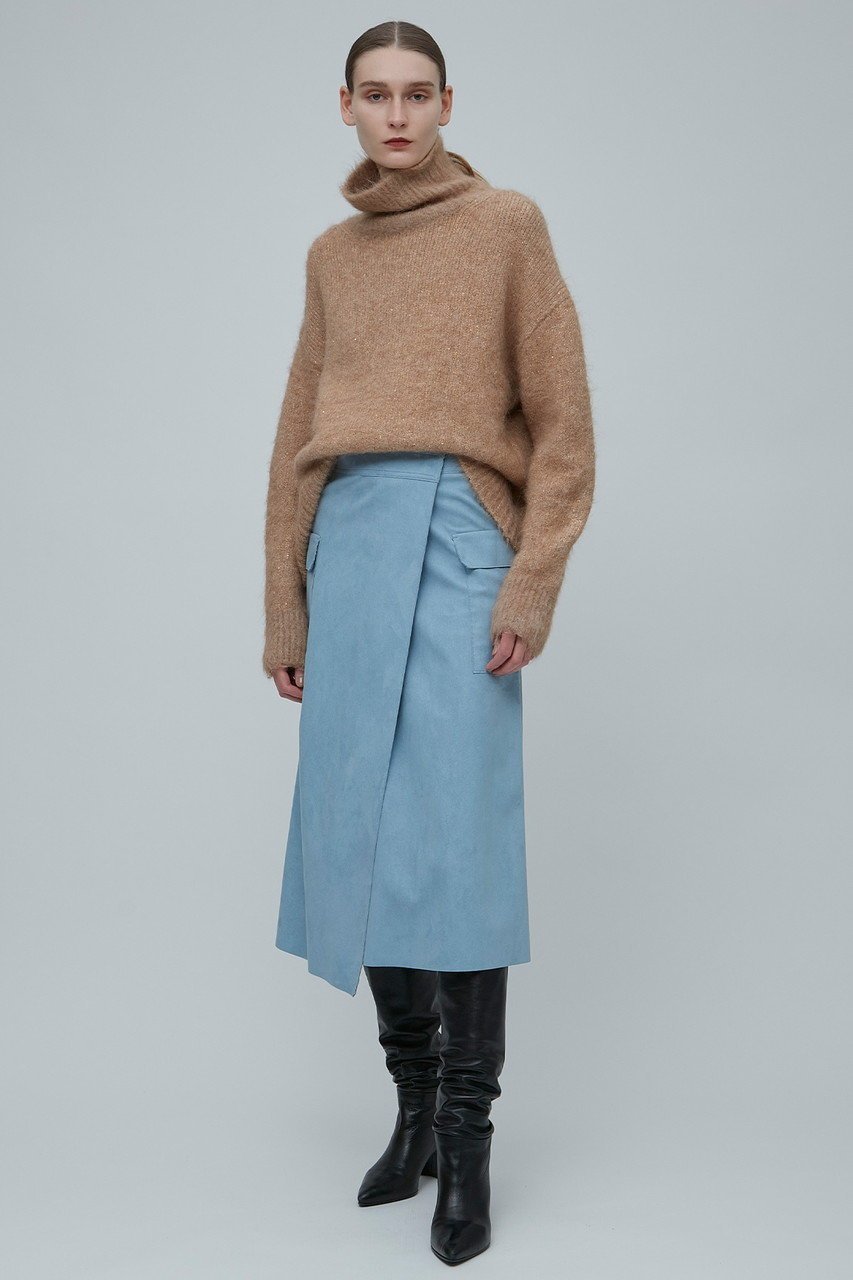 【ベイジ,/BEIGE,】のPERCIER(ペルシェ)/タートルネックニット 人気、トレンドファッション・服の通販 founy(ファニー) 　ファッション　Fashion　レディースファッション　Fashion for Women　トップス・カットソー　Cut & Sew Tops　ニット　Knit Tops & Sweaters　カジュアルプルオーバー・ニットトップス　Pullovers & Knit Tops / Casual Pullovers　タートルネック・ハイネックトップス　Turtlenecks & High-Neck Tops　スパンコール　Sequins, Sequin Embellishment　スリット　Slit, Slit Detail　タートルネック　Turtleneck, High Neck　ハイネック　High Neck, Mock Neck　other-6|ID: prp329100004578919 ipo3291000000032955540
