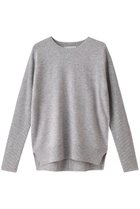 【ベイジ,/BEIGE,】のRIGNY(リニー)/クルーネックニット L.Gray×Off Line|ID: prp329100004578920 ipo3291000000035066703