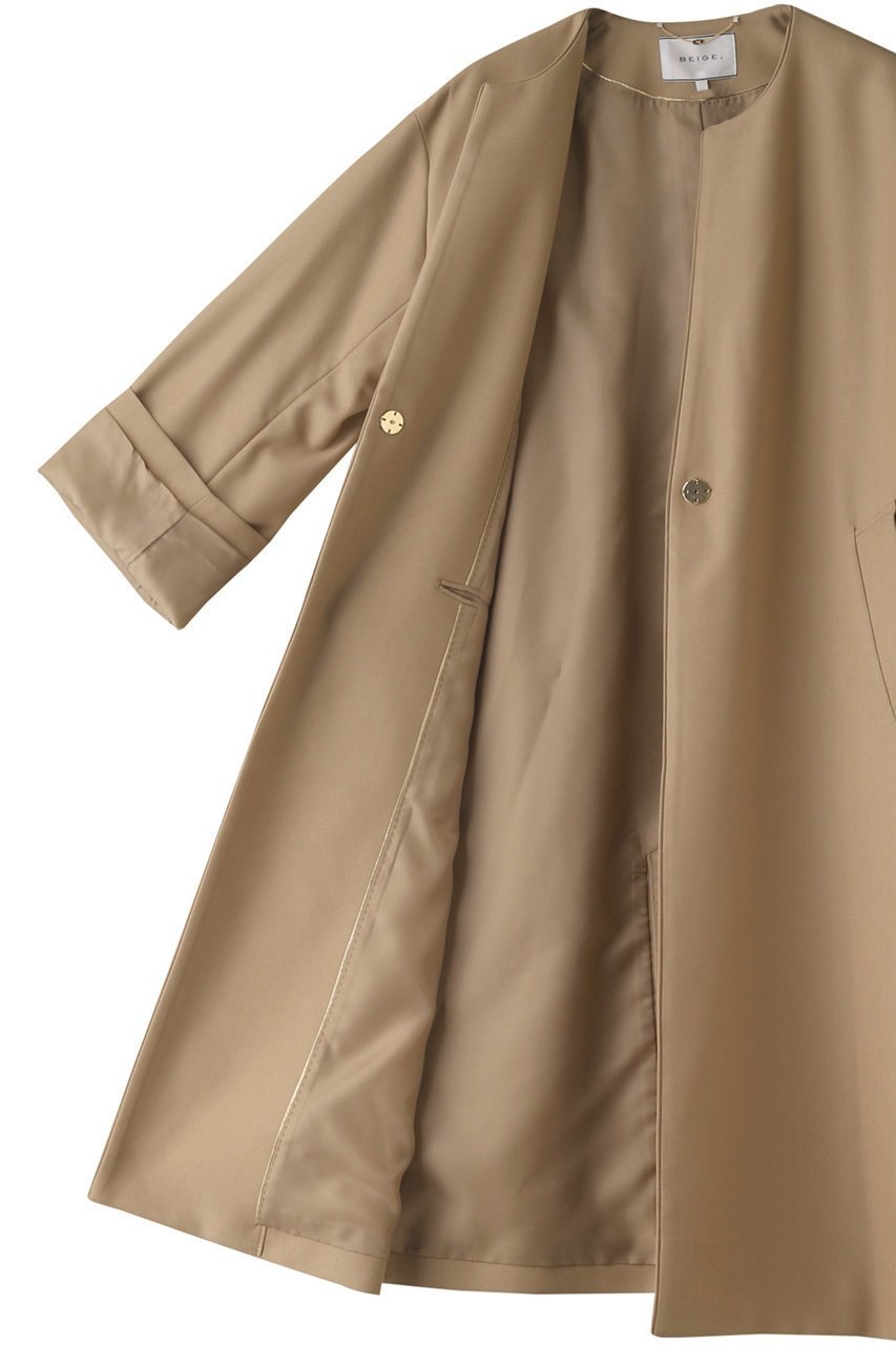 【ベイジ,/BEIGE,】のVALETTE(ヴァレット)/ドレスコート 人気、トレンドファッション・服の通販 founy(ファニー) 　ファッション　Fashion　レディースファッション　Fashion for Women　アウター　Coat / Outerwear Collection　コート・ロングコート・ピーコート　Long Coats, Peacoats & More　ワンピース　Dresses　フォーマル・パーティードレス・結婚式用ドレス　Elegant & Casual Dresses　なめらか　Smooth, Silky Texture　シンプル　Simple, Minimal　ドレス　Dress, One-Piece　ロング　Long, Long-Length　other-7|ID: prp329100004578931 ipo3291000000032913974