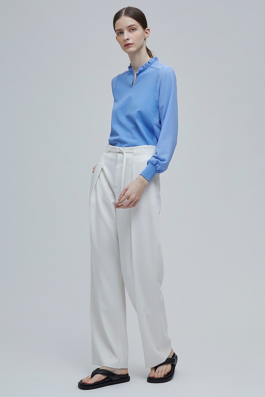 【ベイジ,/BEIGE,】のLOUIS(ルイ)/ワイドパンツ 人気、トレンドファッション・服の通販 founy(ファニー) 　ファッション　Fashion　レディースファッション　Fashion for Women　パンツ　Pants & Trousers　ストレート　Straight, Straight Cut　センター　Center, Center Line　ファブリック　Fabric, Textile　ワイド　Wide, Wide Fit　other-6|ID: prp329100004578935 ipo3291000000035880279