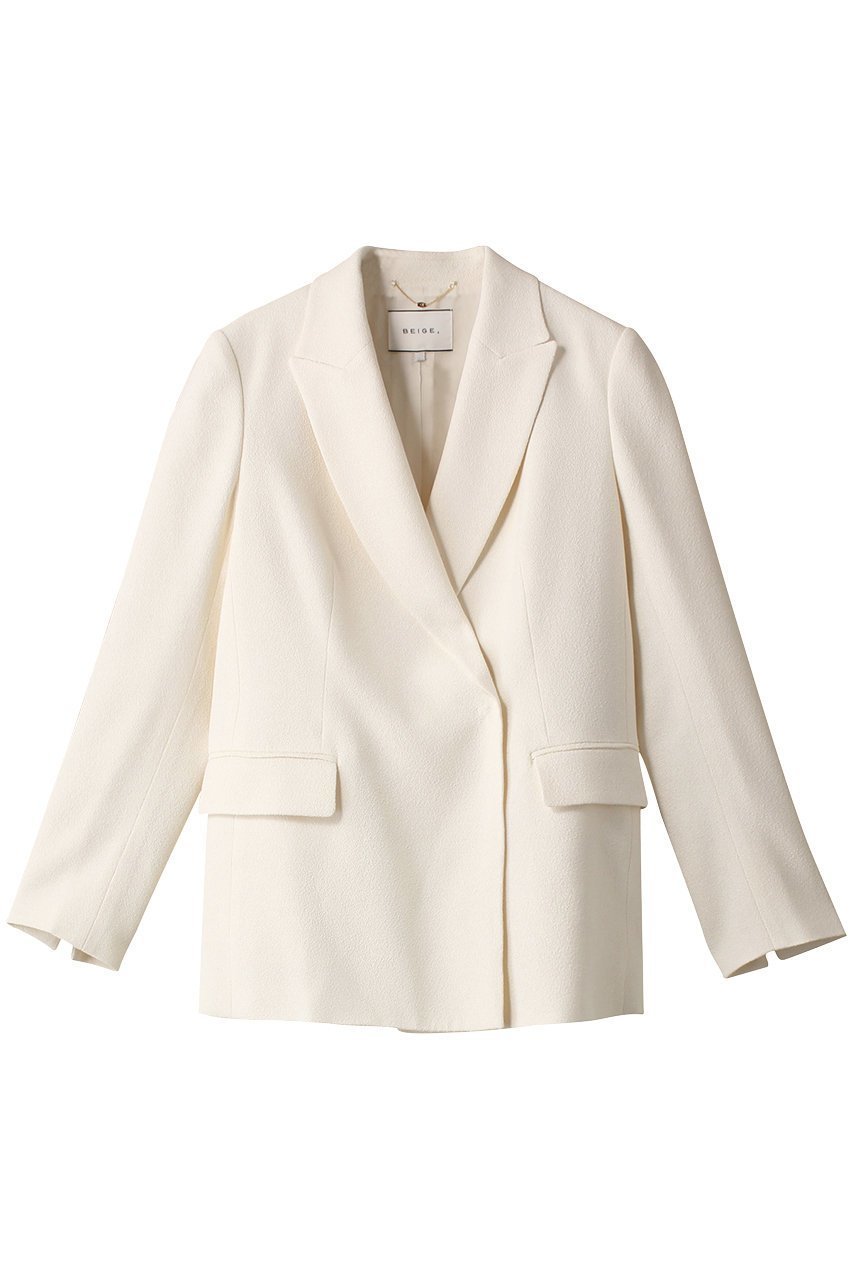 【ベイジ,/BEIGE,】のBLAISE(ブレーズ)/ダブルジャケット インテリア・キッズ・メンズ・レディースファッション・服の通販 founy(ファニー) 　ファッション　Fashion　レディースファッション　Fashion for Women　アウター　Coat / Outerwear Collection　レディースジャケット・軽アウター　Jackets　ジャケット　Jacket, Outerwear　ダブル　Double, Double-Breasted　トレンド　Trend, Trending Now　マニッシュ　Mannish, Boyish　エレガント 上品　Elegant　Ecru|ID: prp329100004578940 ipo3291000000035619321