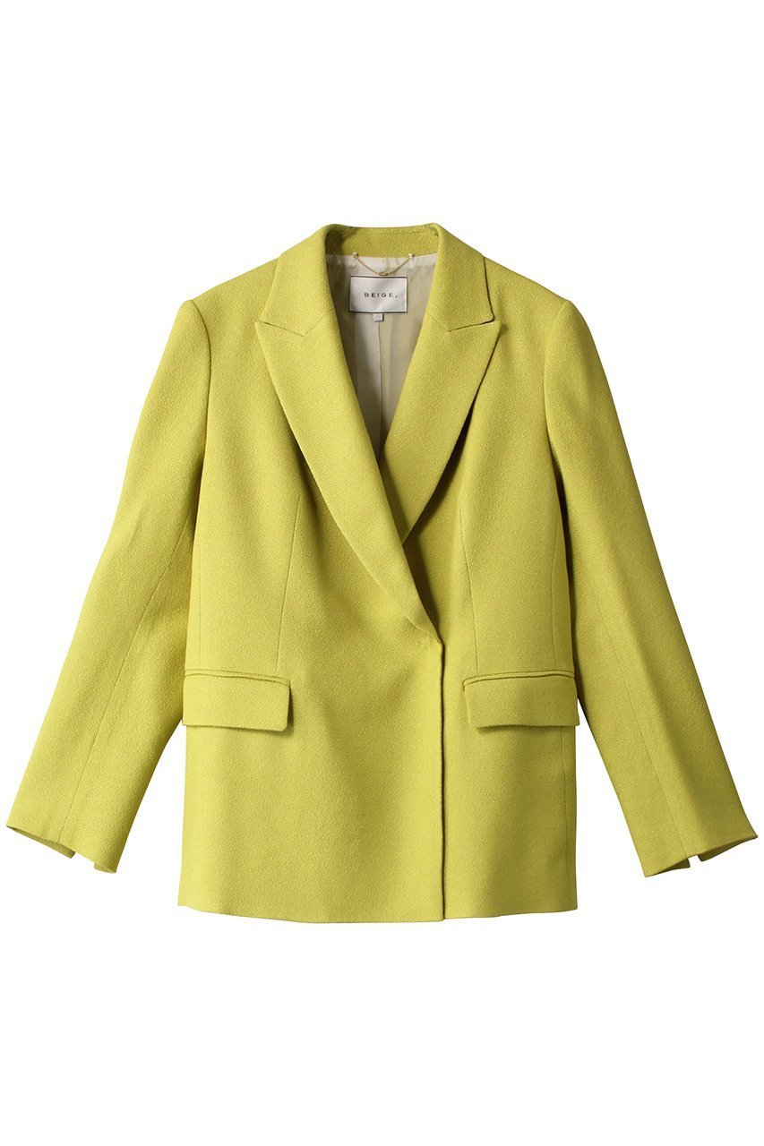 【ベイジ,/BEIGE,】のBLAISE(ブレーズ)/ダブルジャケット インテリア・キッズ・メンズ・レディースファッション・服の通販 founy(ファニー) 　ファッション　Fashion　レディースファッション　Fashion for Women　アウター　Coat / Outerwear Collection　レディースジャケット・軽アウター　Jackets　ジャケット　Jacket, Outerwear　ダブル　Double, Double-Breasted　トレンド　Trend, Trending Now　マニッシュ　Mannish, Boyish　エレガント 上品　Elegant　Chartreuse|ID: prp329100004578940 ipo3291000000035619324