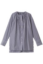 【ベイジ,/BEIGE,】のALBERT(アルベール)/ギャザーブラウス Navy St.|ID: prp329100004578942 ipo3291000000035064301