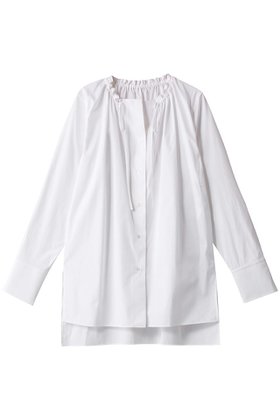 【ベイジ,/BEIGE,】 ALBERT(アルベール)/ギャザーブラウス人気、トレンドファッション・服の通販 founy(ファニー) ファッション Fashion レディースファッション Fashion for Women トップス・カットソー Cut & Sew Tops シャツ・ブラウス・オフィスカジュアル Elegant Blouses & Button-Ups なめらか Smooth, Silky Texture オイル Body Oil ギャザー Gathered, Ruffled ストライプ Stripe, Striped Pattern スリーブ Sleeve, Long Sleeve / Short Sleeve プリント Print, Printed Pattern ロング Long, Long-Length |ID:prp329100004578942