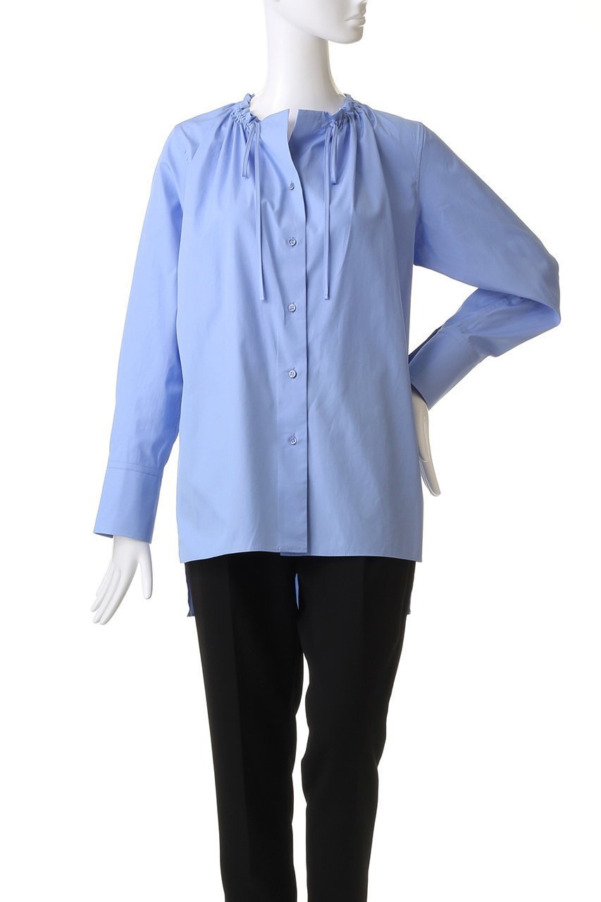 【ベイジ,/BEIGE,】のALBERT(アルベール)/ギャザーブラウス 人気、トレンドファッション・服の通販 founy(ファニー) 　ファッション　Fashion　レディースファッション　Fashion for Women　トップス・カットソー　Cut & Sew Tops　シャツ・ブラウス・オフィスカジュアル　Elegant Blouses & Button-Ups　なめらか　Smooth, Silky Texture　オイル　Body Oil　ギャザー　Gathered, Ruffled　ストライプ　Stripe, Striped Pattern　スリーブ　Sleeve, Long Sleeve / Short Sleeve　プリント　Print, Printed Pattern　ロング　Long, Long-Length　other-2|ID: prp329100004578942 ipo3291000000035923368