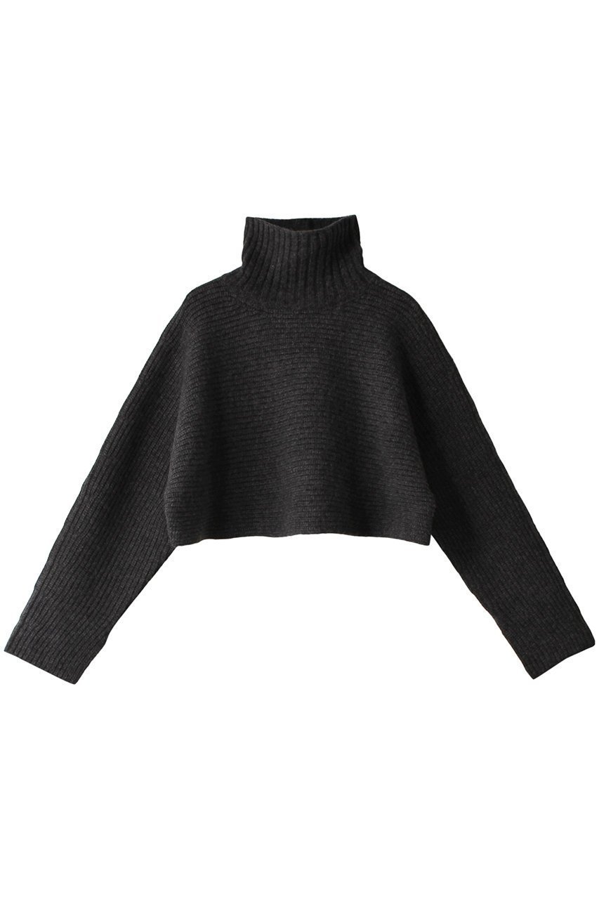 【ベイジ,/BEIGE,】のLA BAUME(ラ ボーム)/ショートニット インテリア・キッズ・メンズ・レディースファッション・服の通販 founy(ファニー) 　ファッション　Fashion　レディースファッション　WOMEN　トップス・カットソー　Tops/Tshirt　ニット　Knit Tops　プルオーバー　Pullover　カシミヤ　Cashmere　ショート　Short　スリット　Slit　タートル　Turtle　バランス　Balance　防寒　Cold Protection　C.Gray|ID: prp329100004578945 ipo3291000000032437170