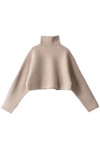 【ベイジ,/BEIGE,】のLA BAUME(ラ ボーム)/ショートニット 人気、トレンドファッション・服の通販 founy(ファニー) ファッション Fashion レディースファッション WOMEN トップス・カットソー Tops/Tshirt ニット Knit Tops プルオーバー Pullover カシミヤ Cashmere ショート Short スリット Slit タートル Turtle バランス Balance 防寒 Cold Protection thumbnail Taupe|ID: prp329100004578945 ipo3291000000032437171