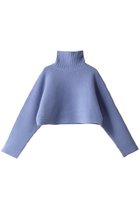 【ベイジ,/BEIGE,】のLA BAUME(ラ ボーム)/ショートニット 人気、トレンドファッション・服の通販 founy(ファニー) ファッション Fashion レディースファッション WOMEN トップス・カットソー Tops/Tshirt ニット Knit Tops プルオーバー Pullover カシミヤ Cashmere ショート Short スリット Slit タートル Turtle バランス Balance 防寒 Cold Protection thumbnail Sax|ID: prp329100004578945 ipo3291000000032437172