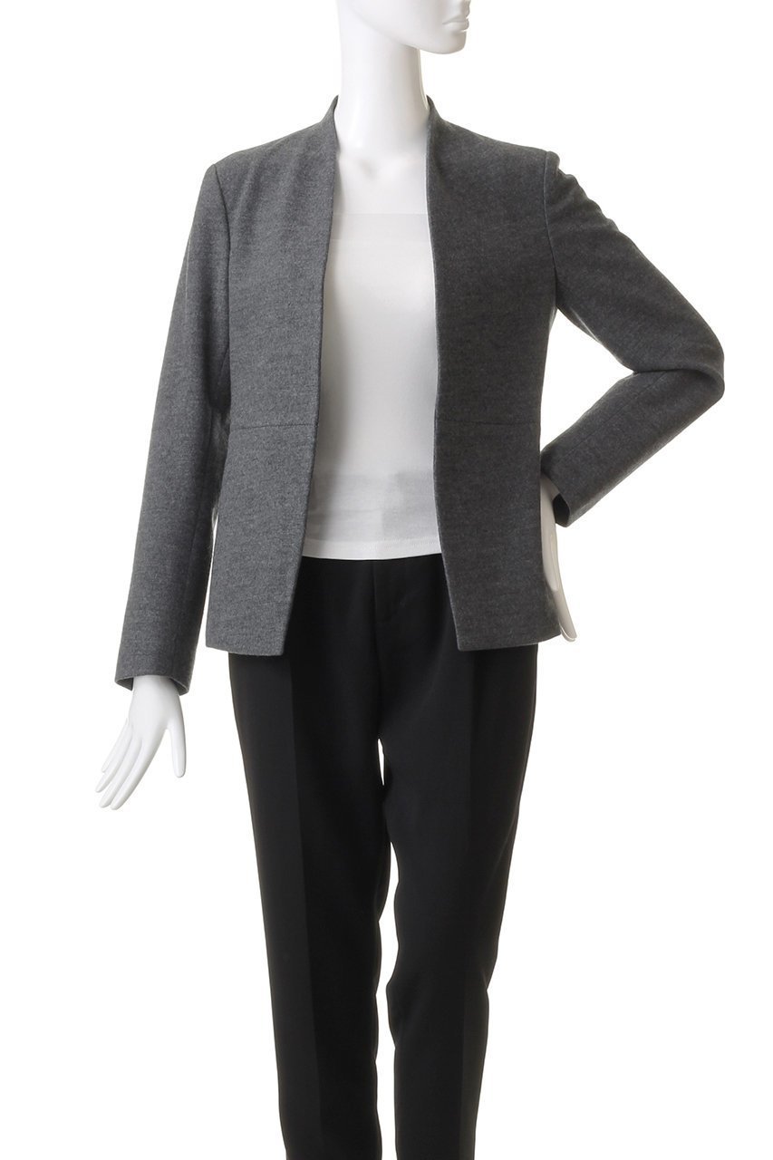 【ベイジ,/BEIGE,】のMAZARINE(マザリーヌ)/ノーカラージャケット 人気、トレンドファッション・服の通販 founy(ファニー) 　ファッション　Fashion　レディースファッション　Fashion for Women　アウター　Coat / Outerwear Collection　レディースジャケット・軽アウター　Jackets　ノーカラージャケット / シンプル上品コーデ　Collarless Jackets　ジャケット　Jacket, Outerwear　ペプラム　Peplum, Flared Hem　エレガント 上品　Elegant　other-2|ID: prp329100004578951 ipo3291000000035065017