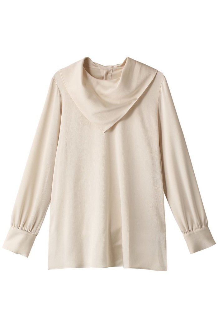 【ベイジ,/BEIGE,】のMABILLON(マビヨン)/スカーフブラウス インテリア・キッズ・メンズ・レディースファッション・服の通販 founy(ファニー) https://founy.com/ ファッション Fashion レディースファッション Fashion for Women トップス・カットソー Cut & Sew Tops シャツ・ブラウス・オフィスカジュアル Elegant Blouses & Button-Ups シルク Silk, 100% Silk ジャケット Jacket, Outerwear スカーフ Scarf, Neckwear スリーブ Sleeve, Long Sleeve / Short Sleeve バランス Balance, Style Balance ロング Long, Long-Length エレガント 上品 Elegant |ID: prp329100004578954 ipo3291000000035063158
