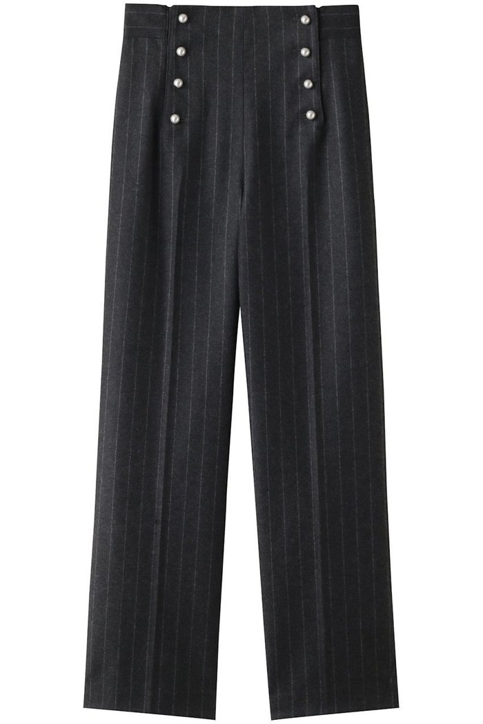 【ベイジ,/BEIGE,】のMARCEAU(マルソー)/ストライプパンツ インテリア・キッズ・メンズ・レディースファッション・服の通販 founy(ファニー) https://founy.com/ ファッション Fashion レディースファッション Fashion for Women パンツ Pants & Trousers ストライプ Stripe, Striped Pattern パール Pearl, Pearl Accent フェミニン Feminine, Girly マニッシュ Mannish, Boyish |ID: prp329100004578962 ipo3291000000035469247