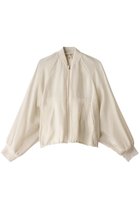 【ベイジ,/BEIGE,】のNINA(ニナ)/タフタブルゾン Ecru|ID: prp329100004578963 ipo3291000000035781774