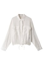 【ベイジ,/BEIGE,】のPAULINE(ポリーヌ)/ドローストリングブラウス 人気、トレンドファッション・服の通販 founy(ファニー) ファッション Fashion レディースファッション Ladies' Fashion Online トップス・カットソー Tops/Tshirt シャツ/ブラウス Shirts/Blouses スリーブ Sleeve フラップ Flap ポケット Pocket ロング Long thumbnail White|ID: prp329100004578970 ipo3291000000032437396