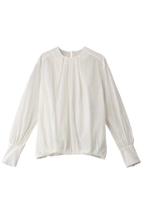 【ベイジ,/BEIGE,】のLISE(リーズ)/バルーンブラウス 人気、トレンドファッション・服の通販 founy(ファニー) ファッション Fashion レディースファッション Fashion for Women トップス・カットソー Cut & Sew Tops シャツ・ブラウス・オフィスカジュアル Elegant Blouses & Button-Ups カフス Cuff Design スリーブ Sleeve, Long Sleeve / Short Sleeve タフタ Taffeta, Structured Fabric バルーン Balloon, Balloon Silhouette フロント Front, Front Design ロング Long, Long-Length 洗える Machine Washable |ID:prp329100004578972