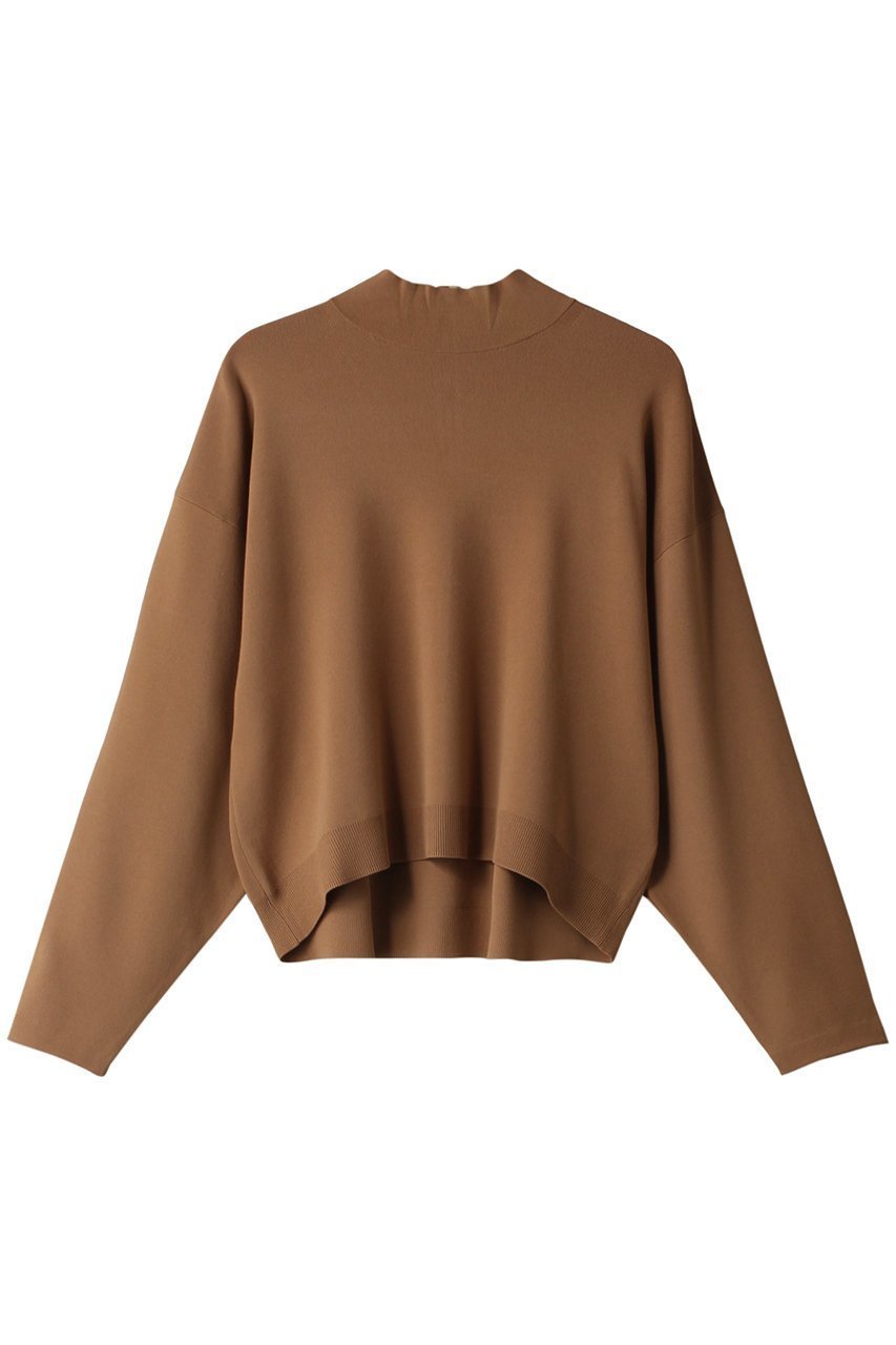 【ベイジ,/BEIGE,】のLAURA(ロラ)/クロップドトップス インテリア・キッズ・メンズ・レディースファッション・服の通販 founy(ファニー) 　ファッション　Fashion　レディースファッション　Fashion for Women　トップス・カットソー　Cut & Sew Tops　ニット　Knit Tops & Sweaters　カジュアルプルオーバー・ニットトップス　Pullovers & Knit Tops / Casual Pullovers　クロップド　Cropped, Short Length　ハイネック　High Neck, Mock Neck　バランス　Balance, Style Balance　エレガント 上品　Elegant　Camel|ID: prp329100004578975 ipo3291000000035068115