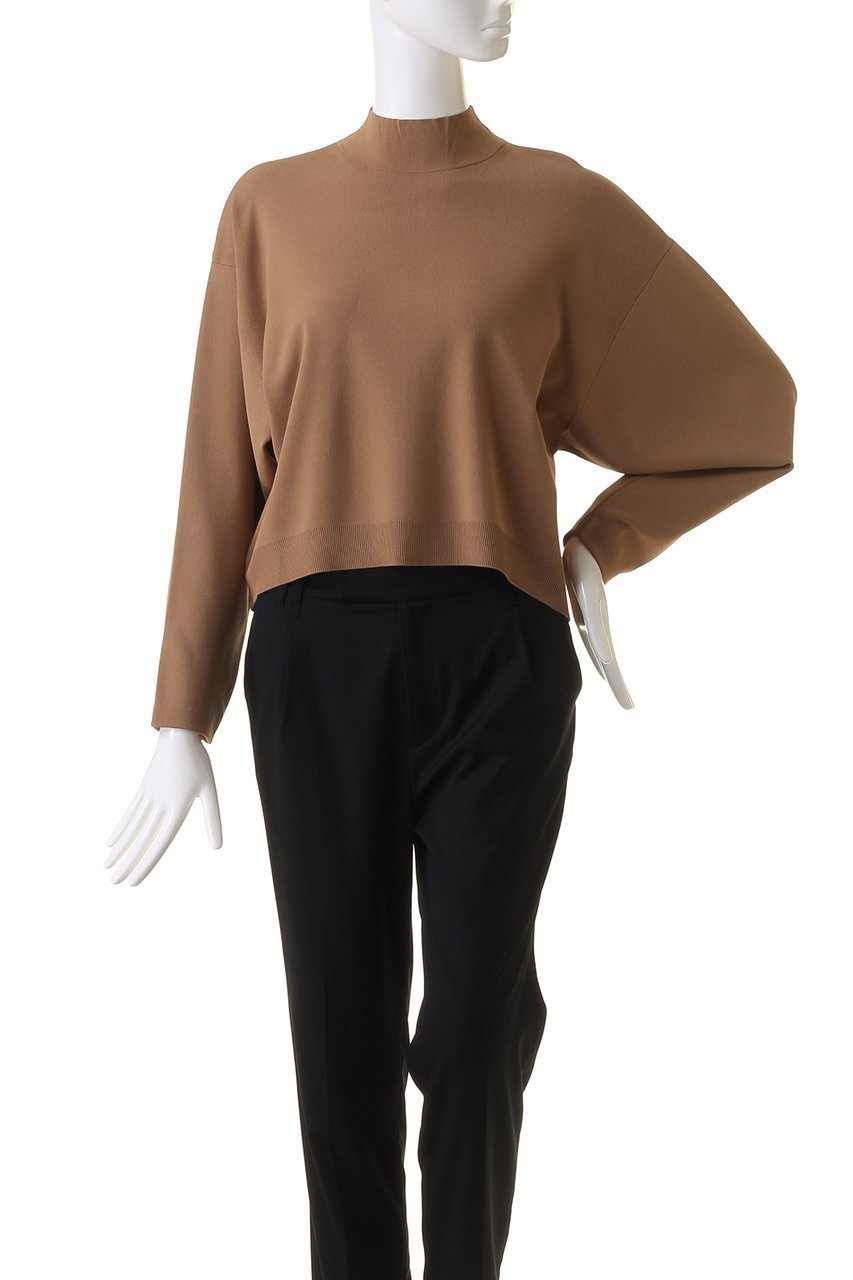 【ベイジ,/BEIGE,】のLAURA(ロラ)/クロップドトップス 人気、トレンドファッション・服の通販 founy(ファニー) 　ファッション　Fashion　レディースファッション　Fashion for Women　トップス・カットソー　Cut & Sew Tops　ニット　Knit Tops & Sweaters　カジュアルプルオーバー・ニットトップス　Pullovers & Knit Tops / Casual Pullovers　クロップド　Cropped, Short Length　ハイネック　High Neck, Mock Neck　バランス　Balance, Style Balance　エレガント 上品　Elegant　other-2|ID: prp329100004578975 ipo3291000000035068116