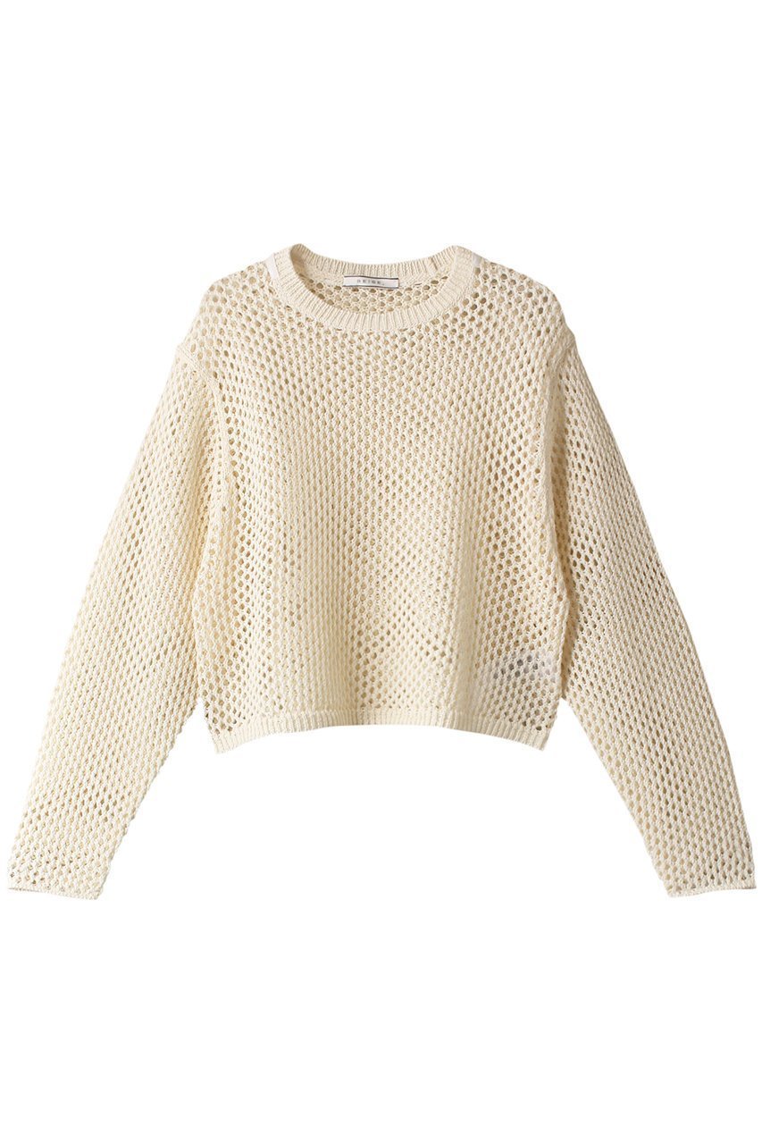【ベイジ,/BEIGE,】のGASPARD(ガスパル)/メッシュニット インテリア・キッズ・メンズ・レディースファッション・服の通販 founy(ファニー) 　ファッション　Fashion　レディースファッション　Fashion for Women　トップス・カットソー　Cut & Sew Tops　ニット　Knit Tops & Sweaters　カジュアルプルオーバー・ニットトップス　Pullovers & Knit Tops / Casual Pullovers　インナー　Innerwear　キャミソール　Camisole, Spaghetti Strap Top　クロップド　Cropped, Short Length　タンク　Tank Top, Sleeveless Top　トレンド　Trend, Trending Now　バランス　Balance, Style Balance　ボトム　Bottoms, Lower Wear　メッシュ　Mesh, Net Fabric　夏　Summer　春　Spring　S/S・春夏　SS, Spring/Summer, Warm Season　Ecru|ID: prp329100004578978 ipo3291000000032957282