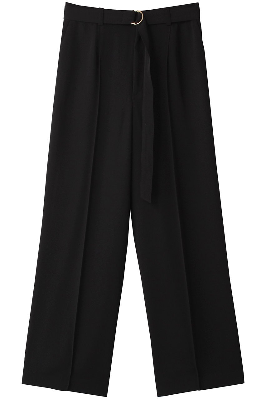 【ベイジ,/BEIGE,】のSAMUEL(サミュエル)/ワイドストレートパンツ インテリア・キッズ・メンズ・レディースファッション・服の通販 founy(ファニー) 　ファッション　Fashion　レディースファッション　Fashion for Women　パンツ　Pants & Trousers　おすすめ　Recommended / Our Picks　ジャケット　Jacket, Outerwear　ストレート　Straight, Straight Cut　セットアップ　Set-Up, Coordinated Outfit　センター　Center, Center Line　ドレープ　Drape, Draping Fabric　ワイド　Wide, Wide Fit　エレガント 上品　Elegant　Black|ID: prp329100004578987 ipo3291000000035056291